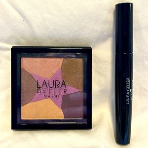 Laura Geller Star Power eyeshadow palette and mascara